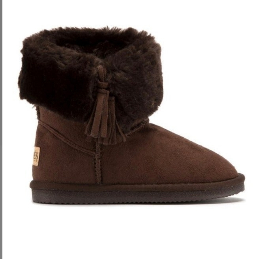 Lamo Apres Chocolate Tassel Kids Boot Size 7 - Picture 11 of 11